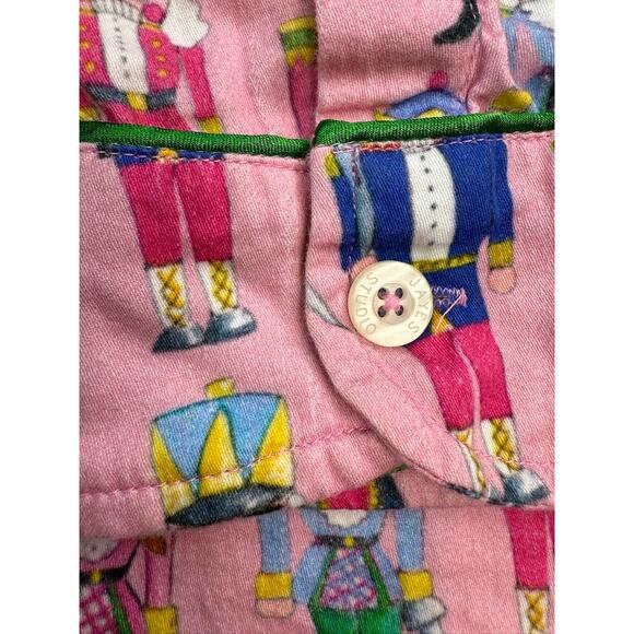 Jayes Studio Nutcracker Print Pajama Shirt Pink Cotton Sleep Top Size L (14-18) - Picture 11 of 16